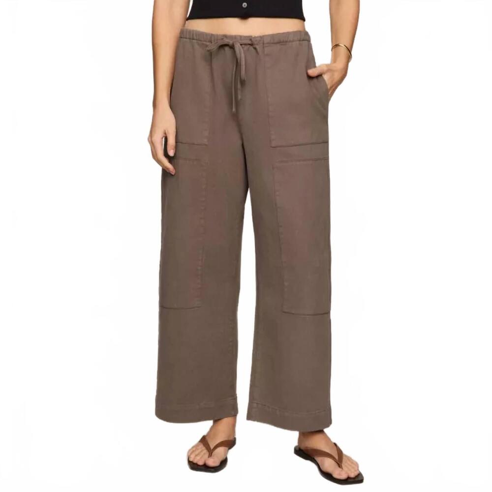 NEW Z SUPPLY kit twill carpenter pant in pebble coast